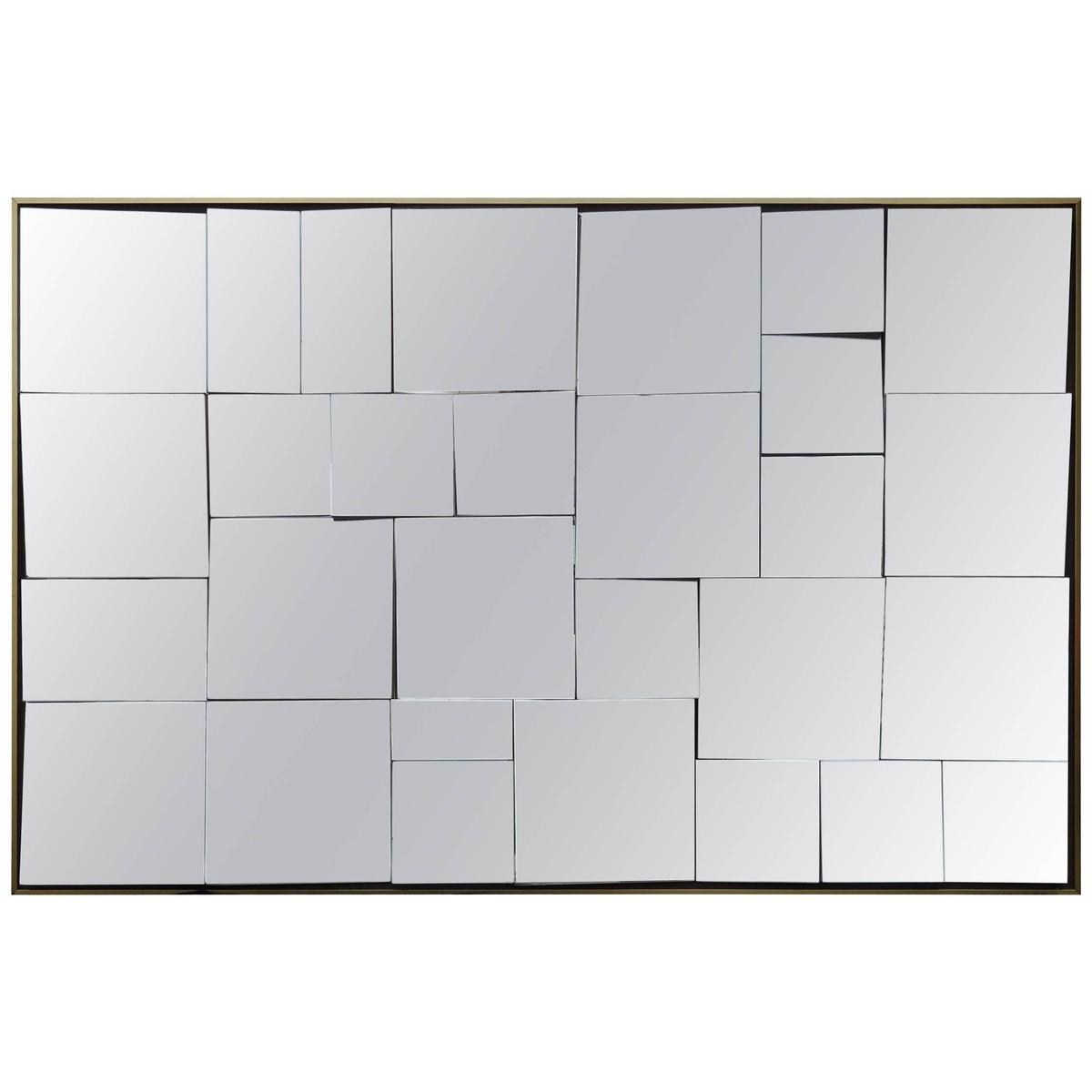 Mid-Century Monumental Slopes Mirror by Neal Small