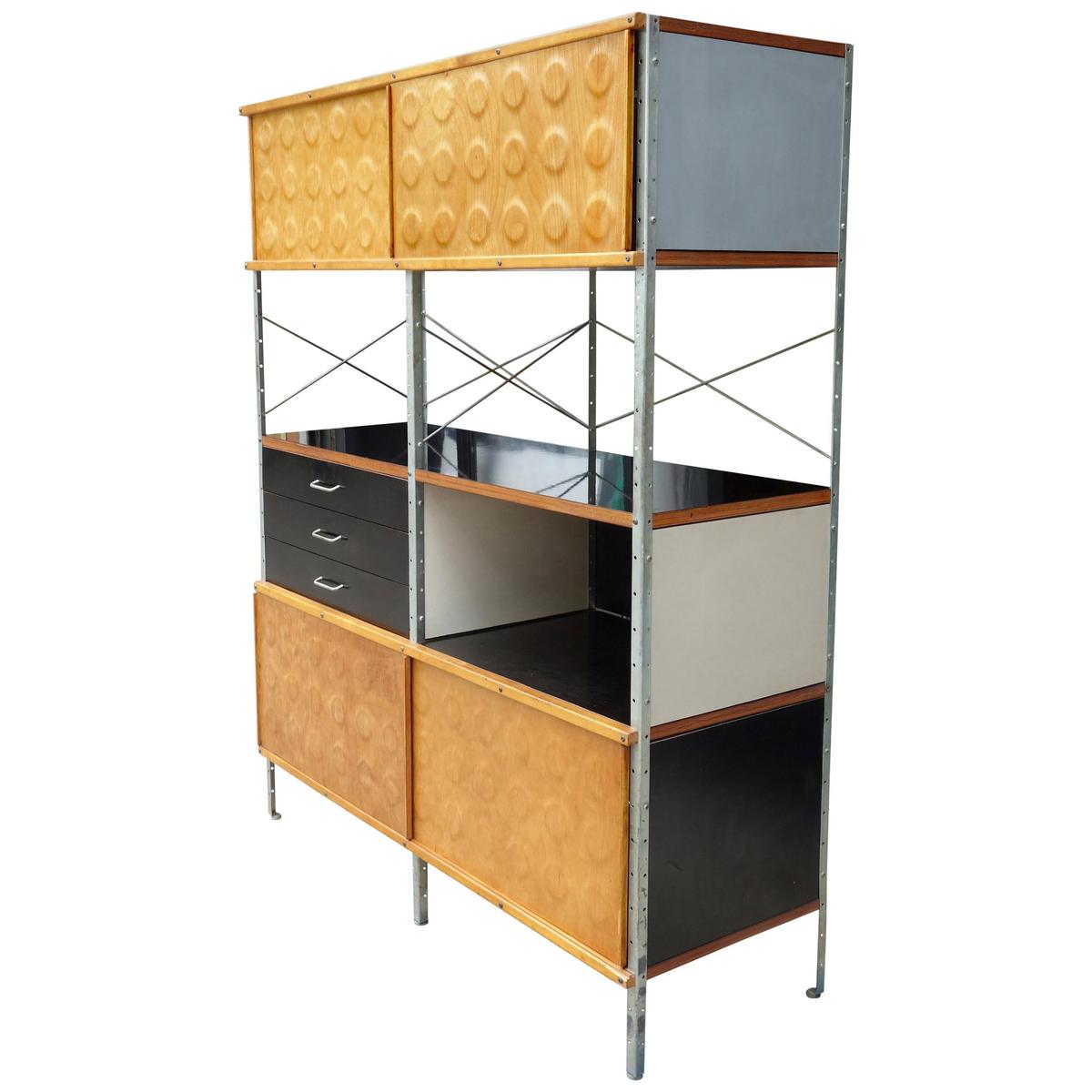 Midcentury Eames ESU 400 for Herman Miller